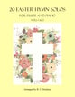 20 Easter Hymn Solos for Flute and Piano: Vols. 1 & 2 P.O.D. cover